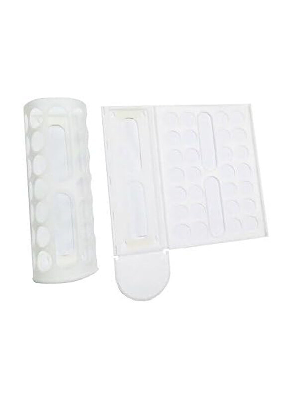 

Ikea Variera Plastic Bag Dispenser, 2 Pieces, White