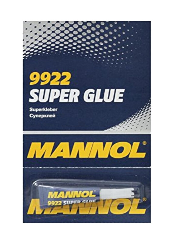 

Mannol 12-Piece Super Glue, 9922, Blue