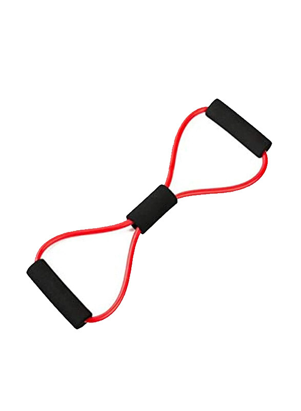 

Generic Chest Expander Strap Pull Rope, Black/Red