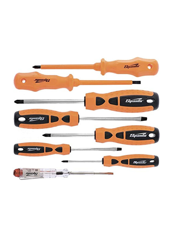 

Sparta 8-Piece Screwdriver Set, 135435, Multicolour