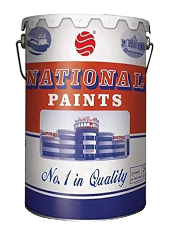 

National Paints Water Based Wall Emulsion Paint, 3.6 Liter, 803 Magnolia
