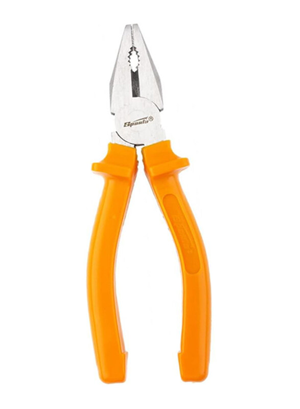 

Sparta 160mm Flat Nose Plier, Yellow/Silver