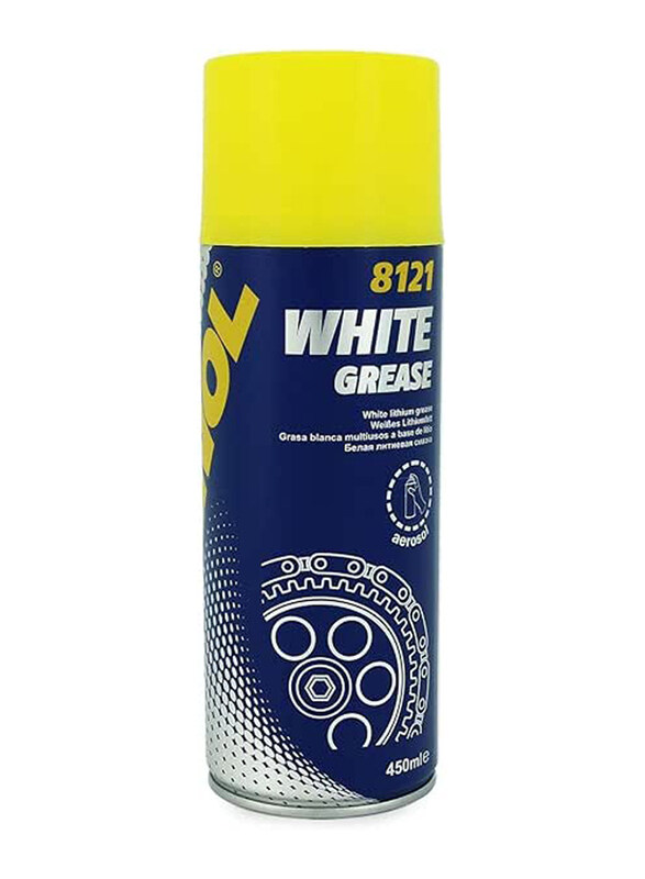 

Mannol 450ml 8121 Lubrication Lithium Grease Spray, Blue