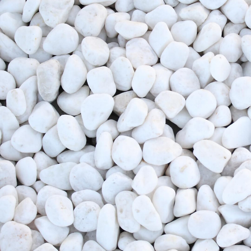 

HTE 2Kg Outdoor Gardening (White Natural Stone, White