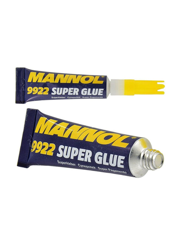

Mannol 6-Piece Super Glue, 9922, Blue