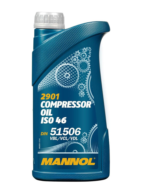 

Mannol 1 Liter 2901 ISO 46 Compressor Oil, Blue