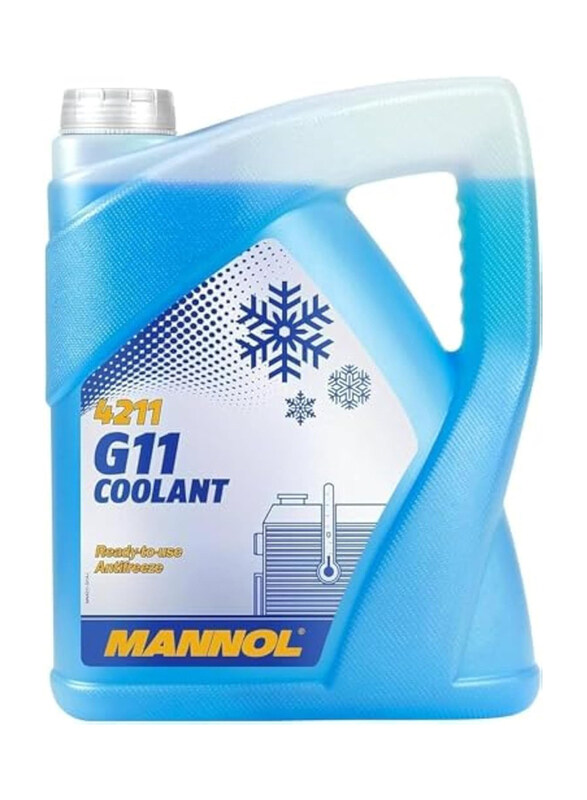 

Mannol G11 5 Liters Germany Antifreeze Coolant, Blue