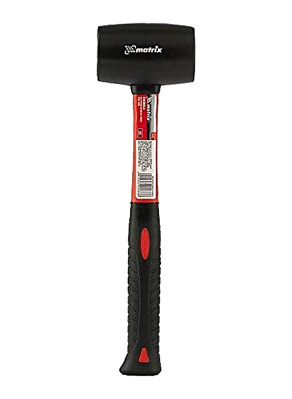 

MTX 225gm Rubber Mallet with Fiberglass Handle, Red/Black