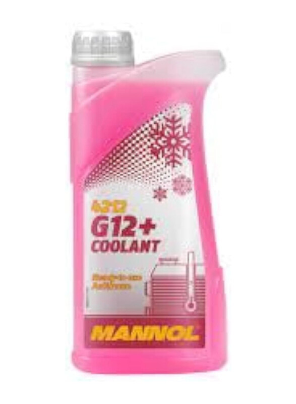 

Mannol 1 Liter G12+ Germany Red Antifreeze Coolant, Pink