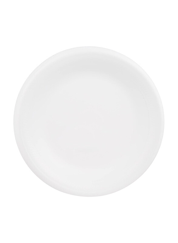 

Hte 100-Piece Premium Foam Plates, White