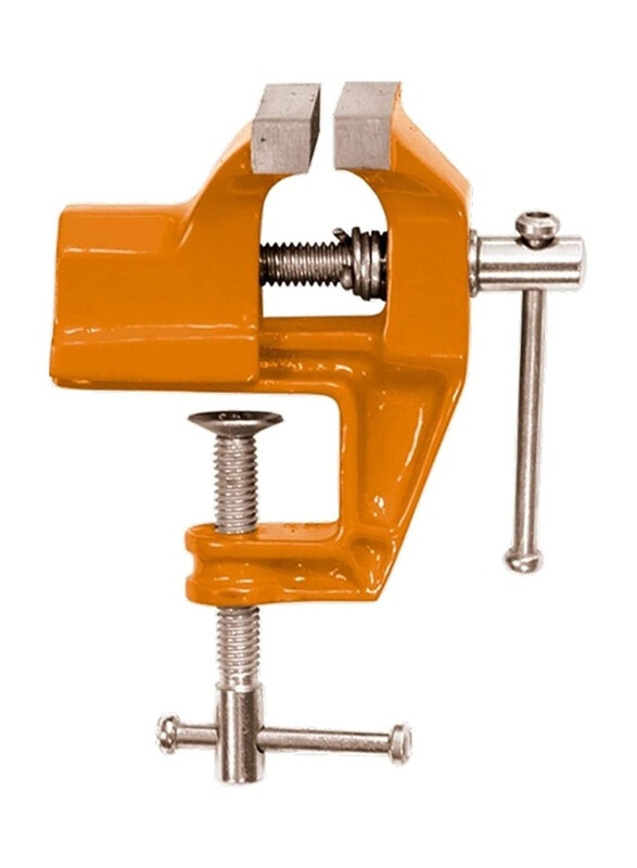 

Sparta 40mm Table Fitting Vice Screw Clamp, Yellow