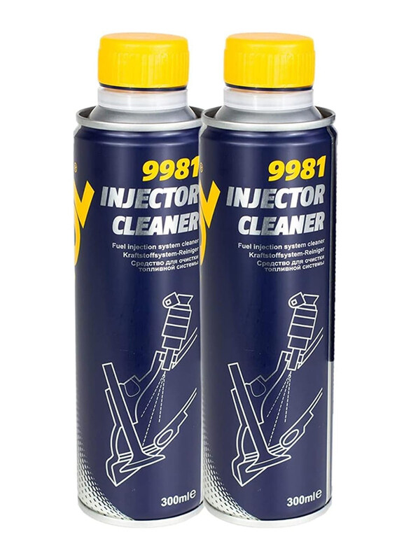 

Mannol 9981 HTE Car Injector Cleaner Set, 2 x 300ml, Blue/Yellow