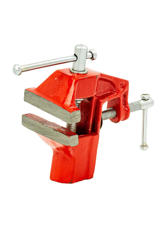 

Sparta 50mm Table Fitting Vice Screw Clamp, Red