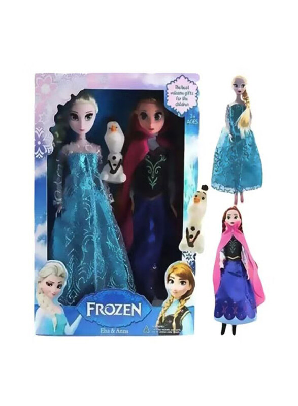 

Generic Frozen Princess Anna & Elsa Doll Set, 2 Pieces