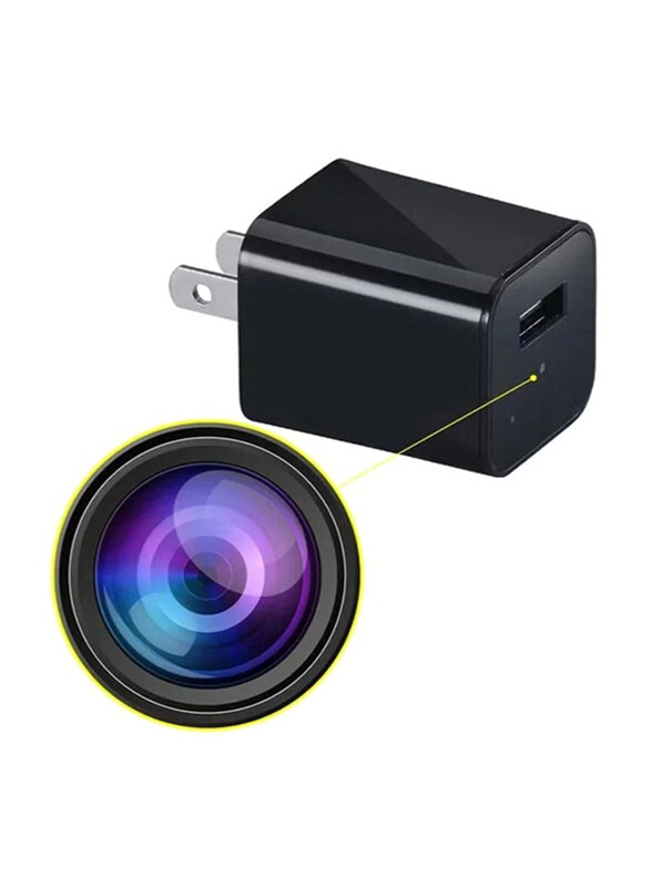 

Generic USB Wall Adapter with Camera, Black