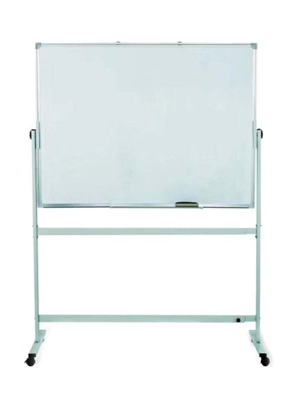 

Generic Single Side Magnetic Board With Stand, 60 x 90cm, White