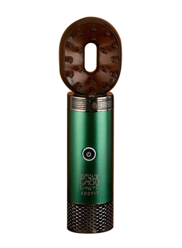 

Addfit Electric Portable Comb Incense Bukhoor Burner, 10 x 5 x 2cm, Green