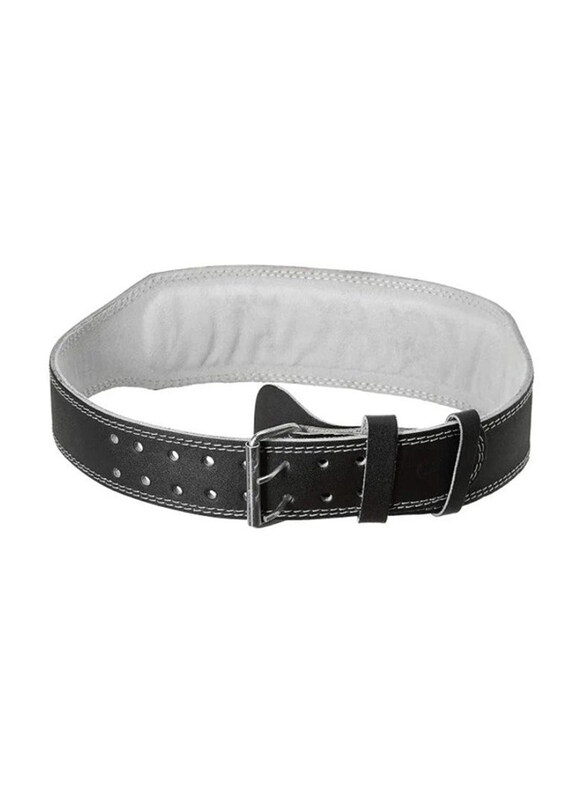 

Generic Medium Leather Fitness Belt, Black