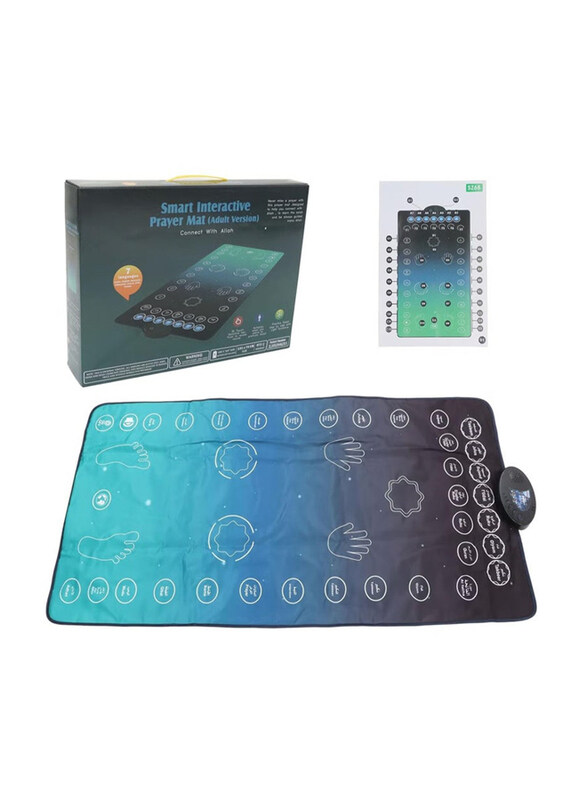 

Generic Smart Interactive Adult Prayer Mat Adult & Revert Version, Multicolour