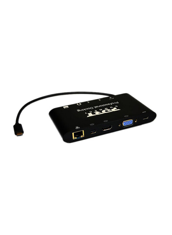 

Universal Port Design Type-C Travel Docking Cradle, Black