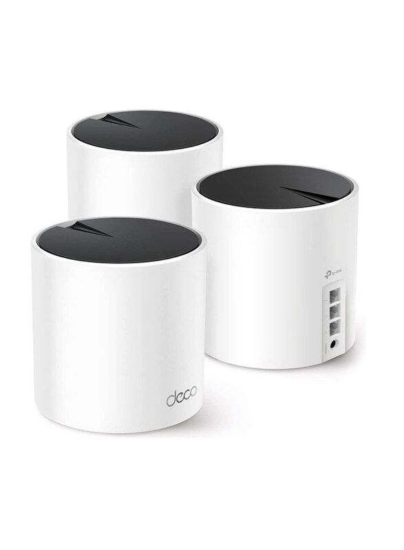 

TP-Link Deco AX3000 WiFi 6 Mesh System, Deco X55, 3 Pieces, White
