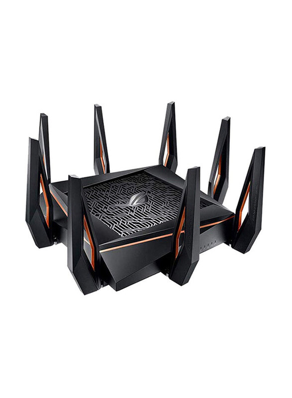 

ASUS ROG Rapture 10 Gigabit WiFi Router, Tri-Band, GT-AX11000, Black