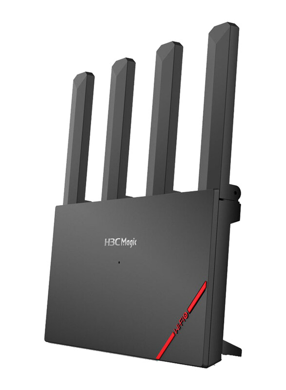 

H3C Magic NX30 Gigabit Dual Band Wi-Fi 6 Wireless Router, Black