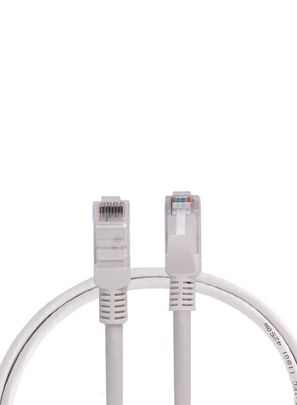 

Bitcorez 5-Meter CAT8 High Speed Network Cable, RJ45 Male to RJ45, White