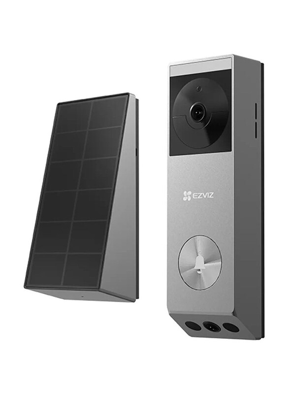 

Ezviz EP3x Pro 2K Battery-Powered Video Doorbell, EP3x Pro, Grey
