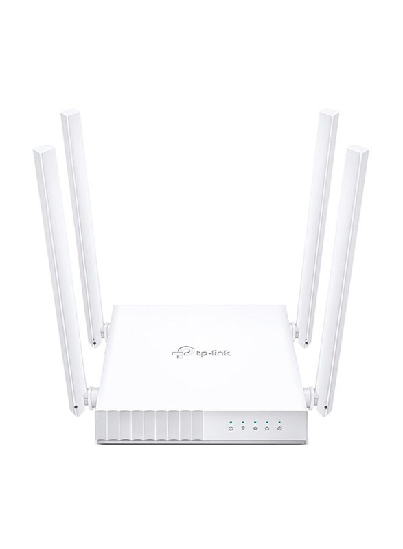 

TP-Link Archer C24 AC750 Dual Band Wireless Router with 4 External Antennas, White