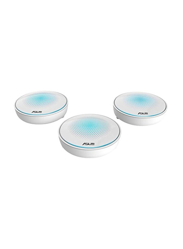 

ASUS Complete Home Wi-Fi Router, 3-Pack, MAP-AC2200, White