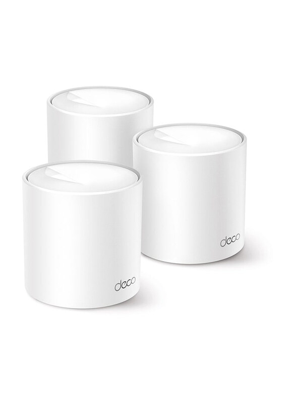 

TP-Link Deco X10 AX1500 Whole Home Mesh Wi-Fi 6 System, 3 Pieces, White