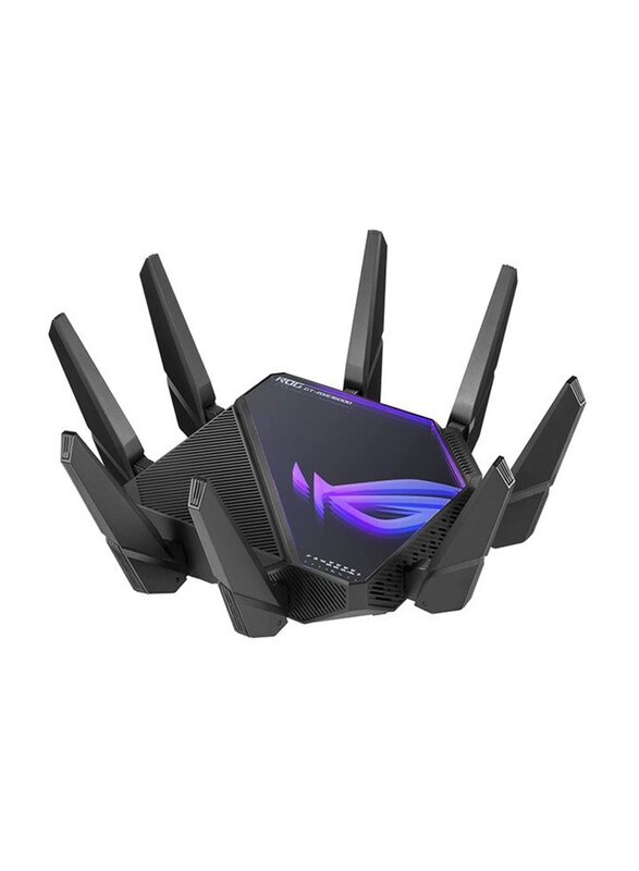 

ASUS ROG Rapture WiFi 6E Gaming Router, Tri-Band, GT-AXE16000, Black