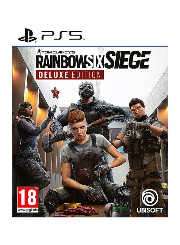 

Tom Clancy's Rainbow Six Siege Deluxe Edition Video Game for PlayStation 5 (PS5) by Ubisoft