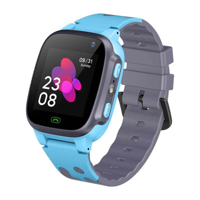 

Green Lion Kids Smart Watch Series 1 with 400mAh Battery, 5 Day Standby Time, Two Way Calling, HD Camera, Location Tracking, SOS Alarm, and Voice Chat