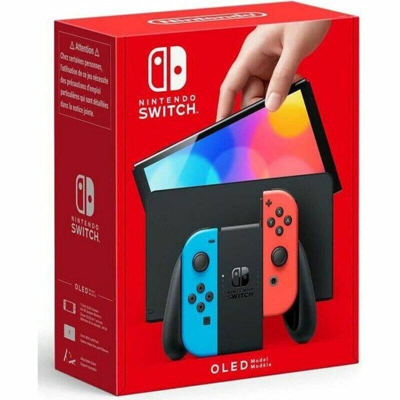 

505 Games Nintendo Switch (OLED Model) - Neon Red