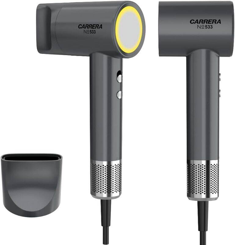 

CARRERA BLDC Hair Dryer No 533,1700W Power Boost, 110,000 RPM Brushless Motor, Ionic Technology, Ultra-Slim Styling Nozzle