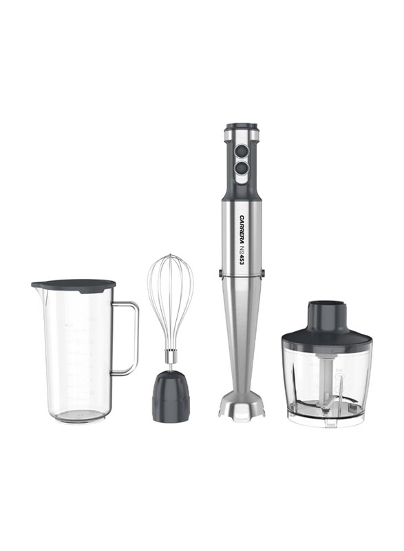 

Carrera No 453 0.8L 6-Speed Turbo Function Stick Blender, 1000W, Grey