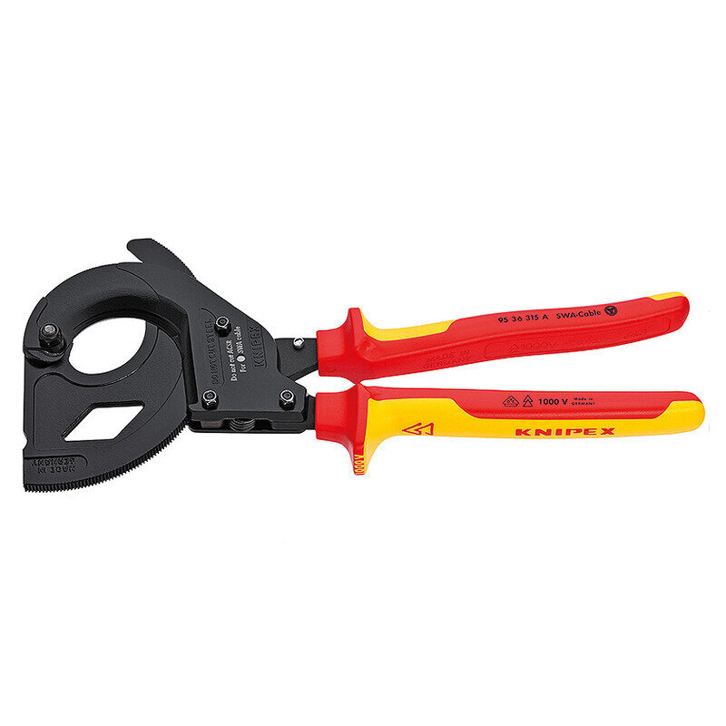 

Knipex INSULATED CABLE CUTTER Steel Wire Armoured Cables