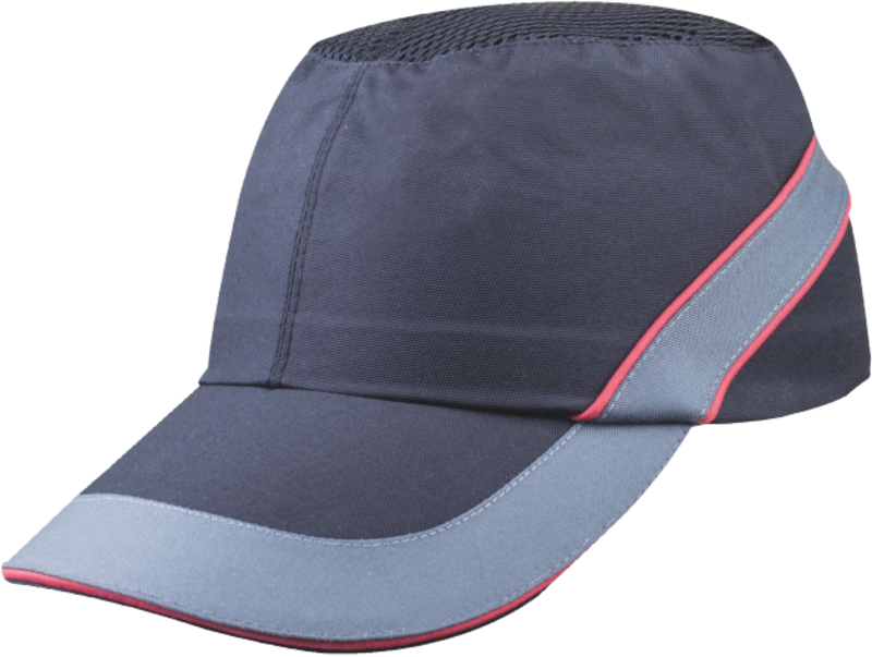 

Deltaplus AIRCOLTAN Ventilated Protective Cap 3 Piece Short Peak Black - Red Colour