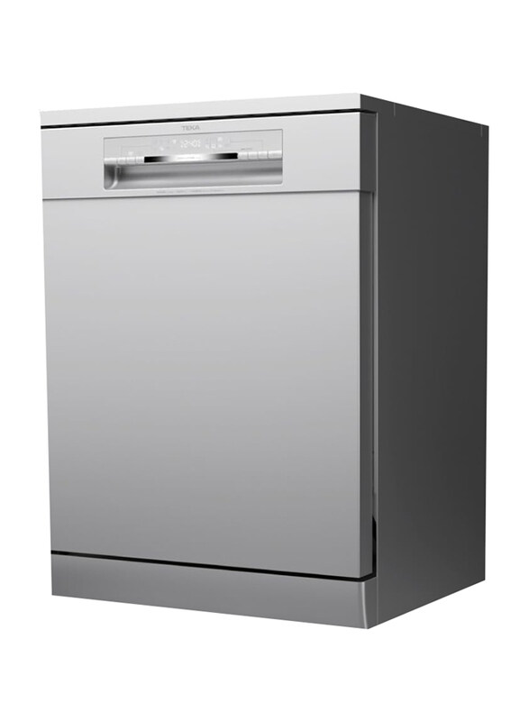 Teka 60cm Free Standing Dishwasher with 8 Washing Programs, DFS 76850 SS, Silver