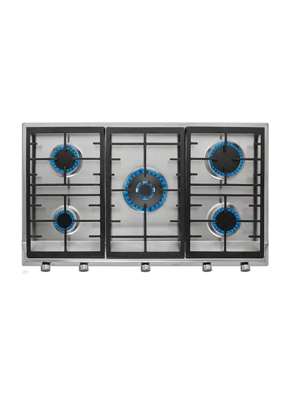 

Teka 5-Burner Gas Hob, Silver