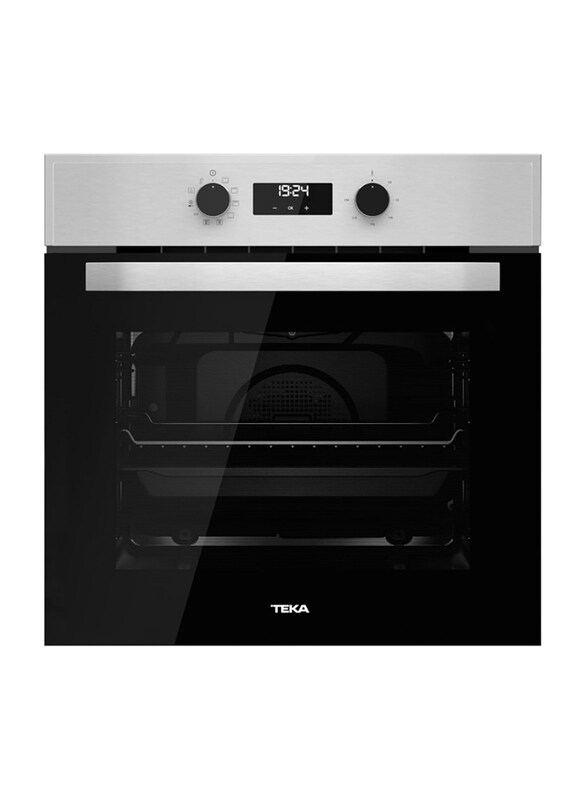 

Teka 70L Electric Oven, 2500W, HBB 635, Black/Grey