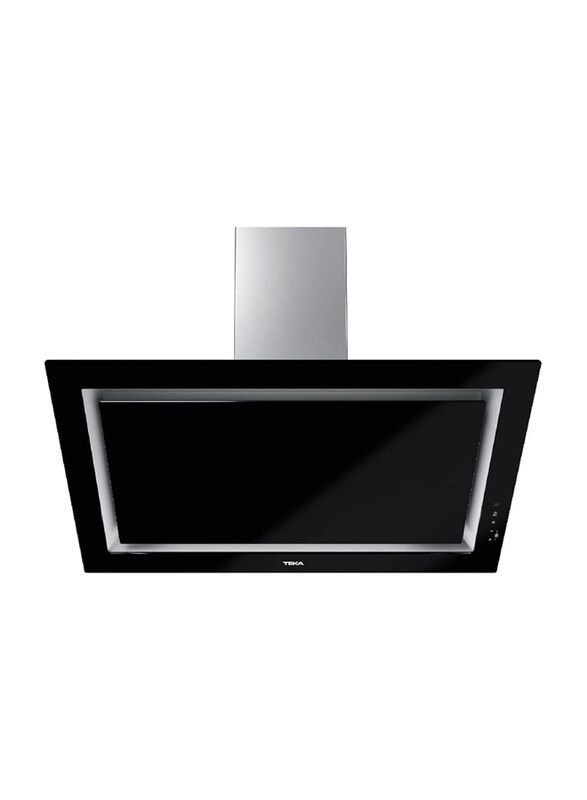 

Teka Vertical Decorative Cooker Hood with Fresh Air Function, DLV 98660 BK, Black/Silver