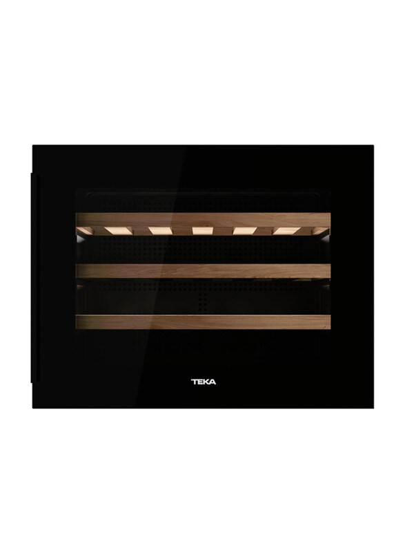 

Teka 24-Bottles Built-In Wine Cooler, RVI 10024 GBK, Black