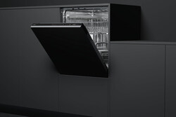 Teka Fully Integrated Built-In Dishwasher with 7 Washing Programs, DFI 46700 ME, Black