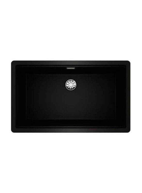 

Teka 2-in-1 Radea R10 70.40 M-TG Tegranite Kitchen Sink with One Bowl, Black