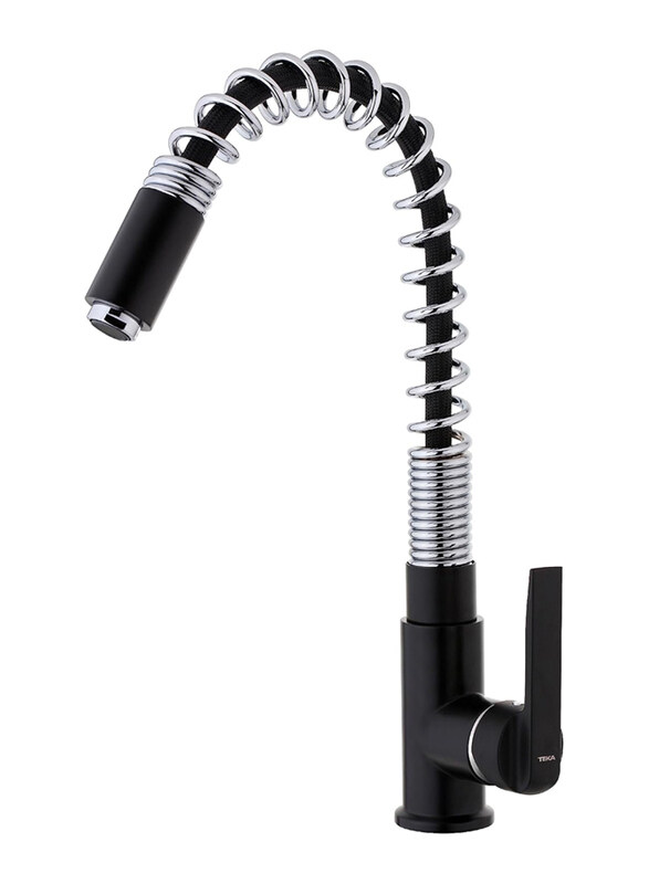 

Teka 934 N Semi-Professional Kitchen Tap Mixer with Flexible Spout, Black