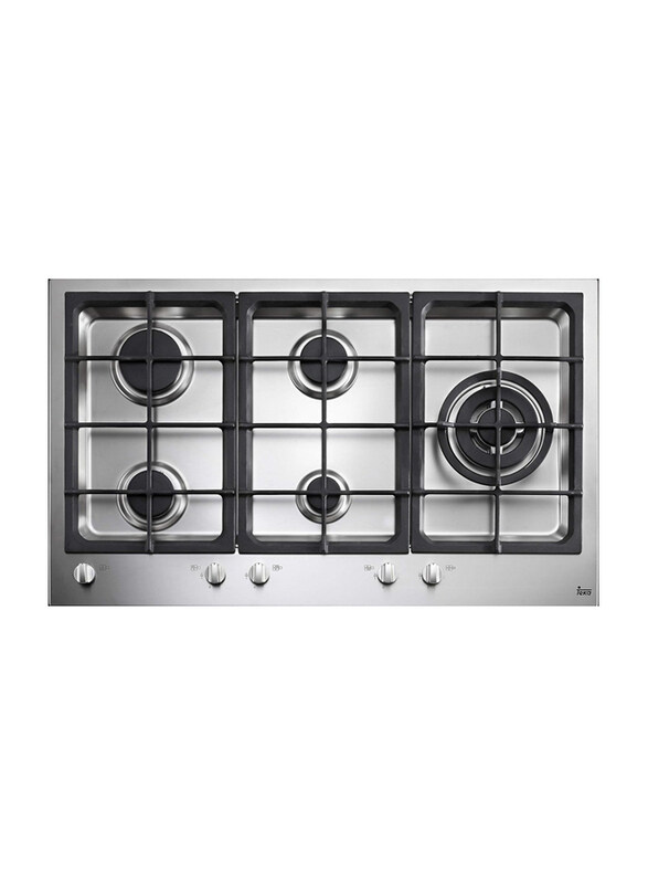 

Teka 5-Burner Gas Hob, Silver