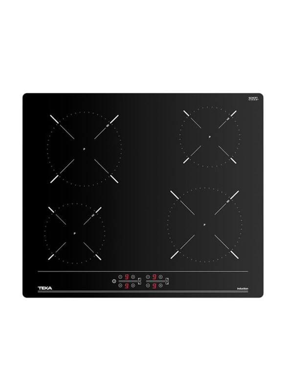 

Teka Built-in 4 Zones Induction Hob with Touch Control, 7200W, IBC 64000 TTC, Black